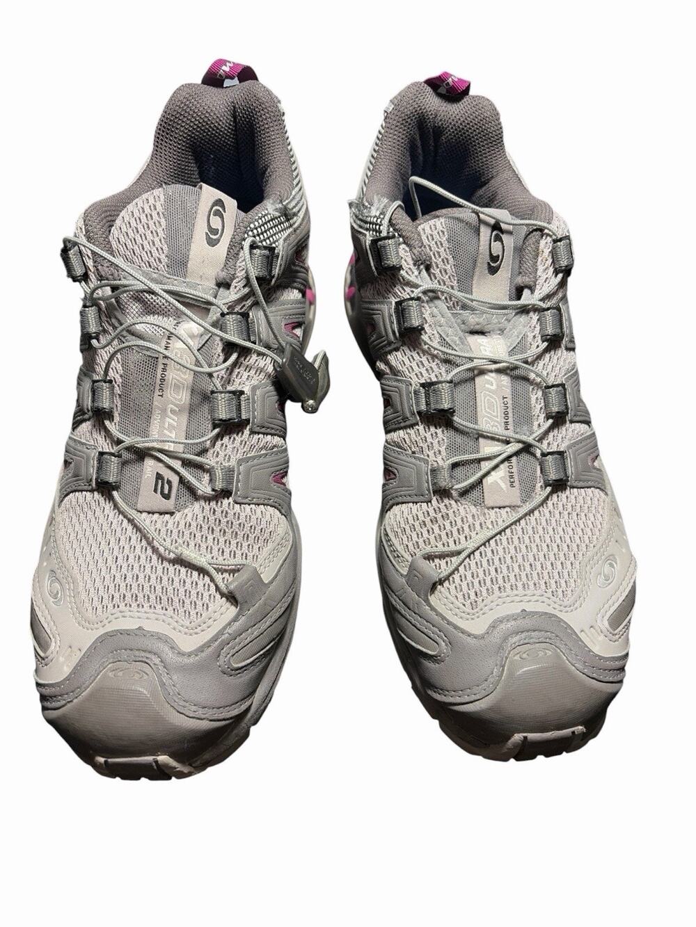 Salomon Women's XA Pro 3D Ultra 2 Alloy Silver Trail Hiking Shoe Size 7.5